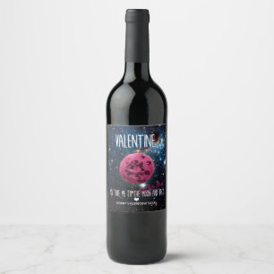Sweet cookies to Valentines Wine Label
