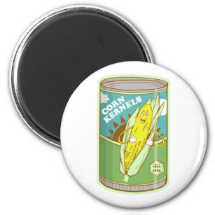 Sweet Corn in a Can Magnet
