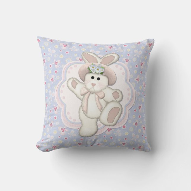 Sweet Country Bunny Cushion (Front)
