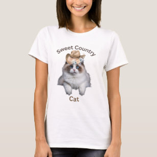 Sweet Country Cat Women T-Shirt