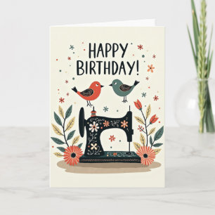 Sweet Crafty Birds Card