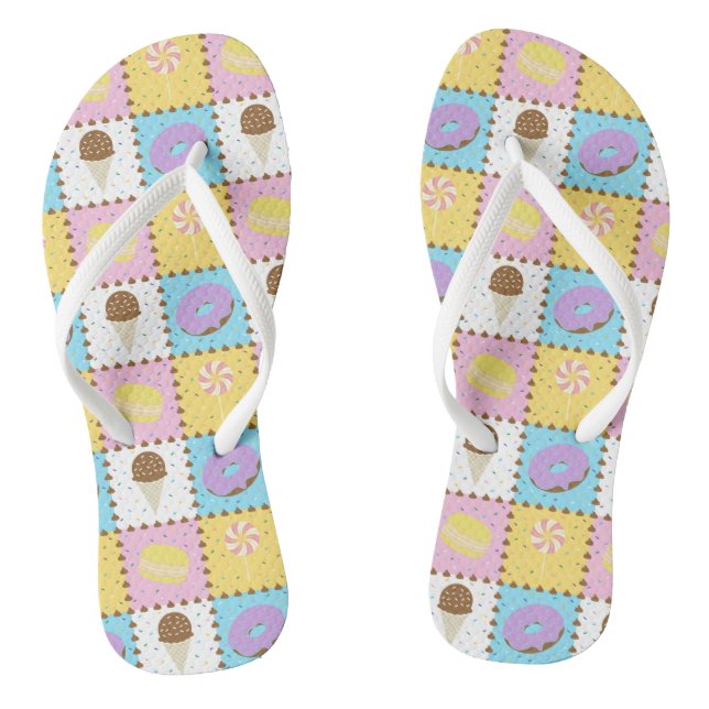Sweet Cravings Flip Flops (Footbed)