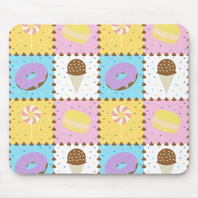 Sweet Cravings Mouse Pad (Front)