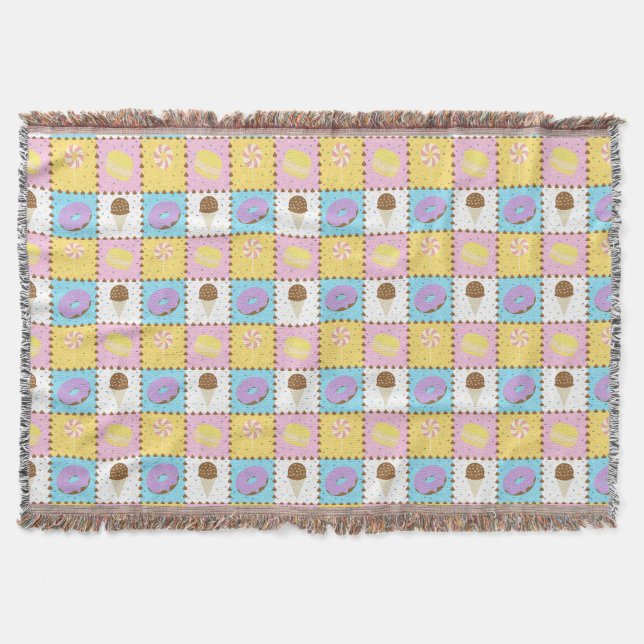 Sweet Cravings Throw Blanket (Front)
