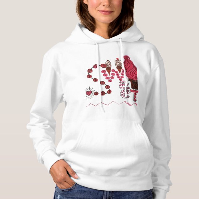 Sweet cream  hoodie (Front)