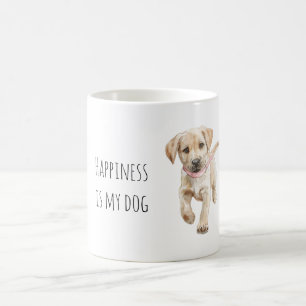 Sweet Cream Puppy Dog Coffee Mug