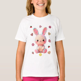 Sweet Crochet Bunny T-Shirt