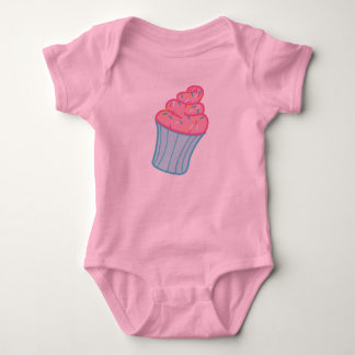 Sweet Cupcake Baby Bodysuit