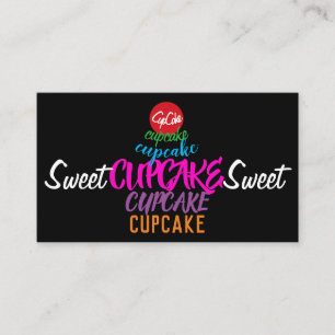 Sweet CUPCAKE Sweet Business Card