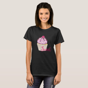 Sweet Cupcake with Raspberry on Top