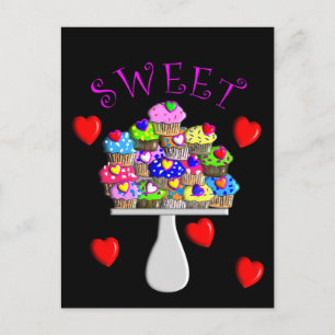 Sweet Cupcakes Gifts Postcard