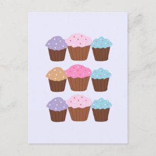 Sweet Cupcakes Postcard