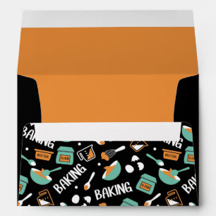 Sweet Cute Baking Art Pattern II Envelope