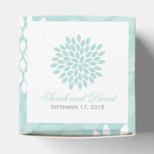 Sweet Dahlias Wedding Favour Box