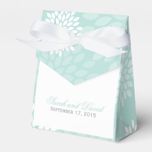 Sweet Dahlias Wedding Favour Box