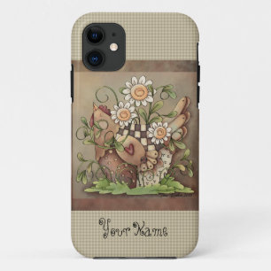 Sweet Daisy Hen iPhone 5/5S Case-Mate iPhone Case