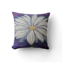 "Sweet Daisy" Throw Pillow
