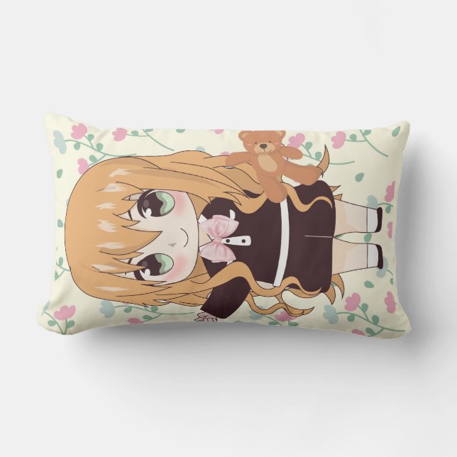 sweet dalls anime style lumbar cushion (Front)