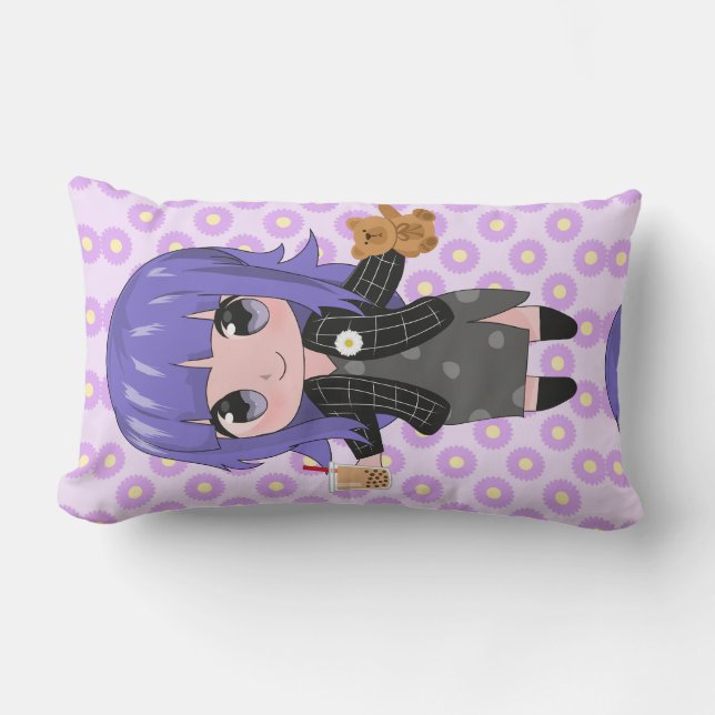 sweet dalls anime style lumbar cushion (Front)