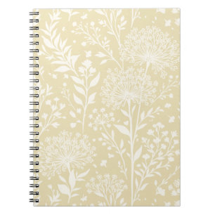 Sweet Dandelion Neutral - Golden Wheat Notebook