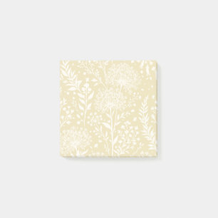 Sweet Dandelion Neutral - Golden Wheat Post-it Notes