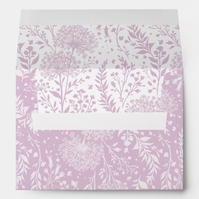 Sweet Dandelion Neutral - Warm Lilac Envelope (Back (Bottom))