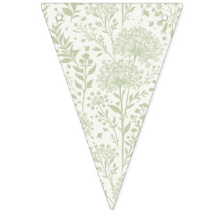 Sweet Dandelion Soft Olive - Neutral Bunting