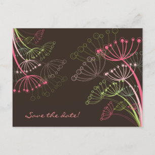 Sweet Dandelions Save-the-Date Postcard