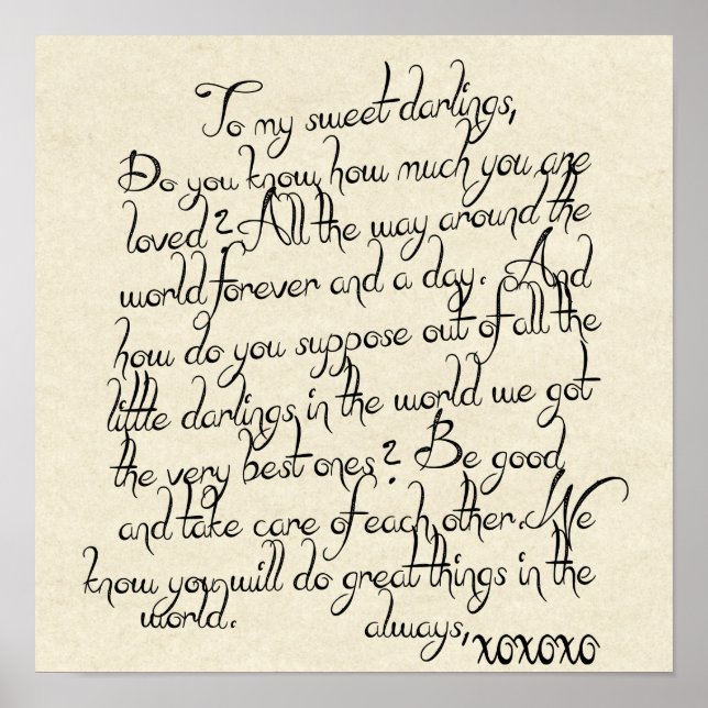 Sweet Darlings Poster (Front)