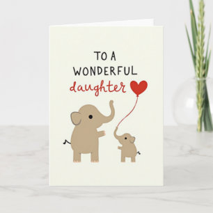 Sweet Daughters Day Art Card