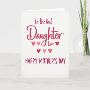Sweet Daughters Day Card