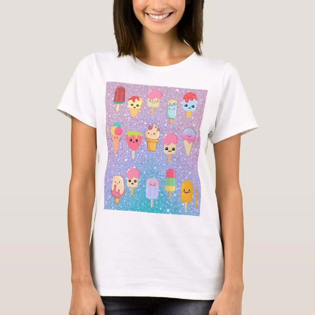 sweet desert editable T-Shirt (Front)
