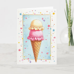 Sweet Dessert Birthday Card