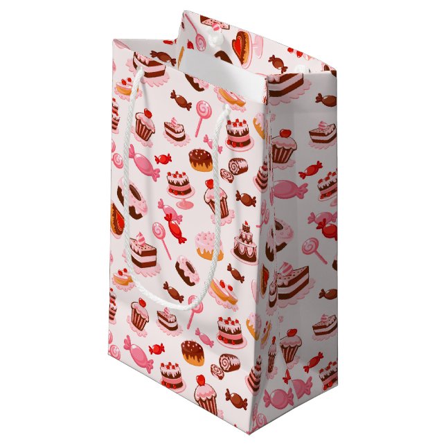 Sweet Dessert Gift Bags (Front Angled)