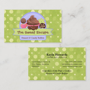Sweet Desserts Business Card