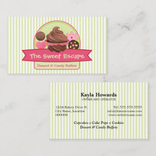 Sweet Desserts Business Card