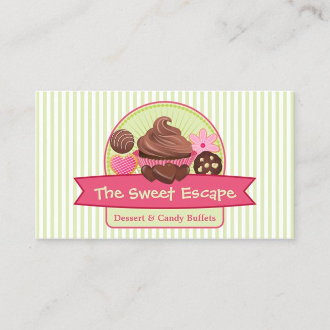 Sweet Desserts Business Card (Front)