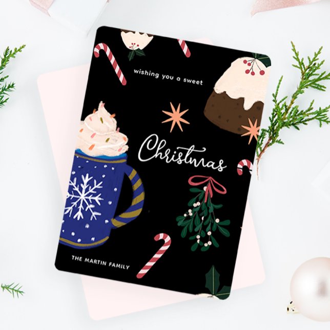 Sweet Desserts Illustrated Holiday Food Christmas (Creator Uploaded)