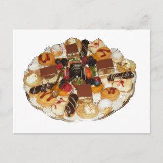 Sweet Desserts Postcard