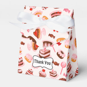 Sweet Desserts Tent Favour Box