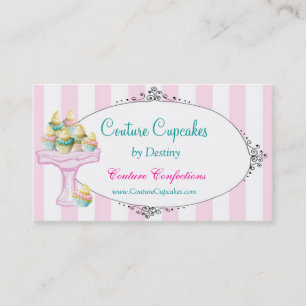 Sweet Destiny Cupcakes Business Card