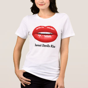 Sweet devils kiss Tri-Blend shirt