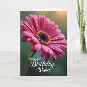 Sweet Dewdrop Birthday Card