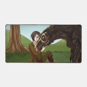 Sweet Dinosaur Desk Mat