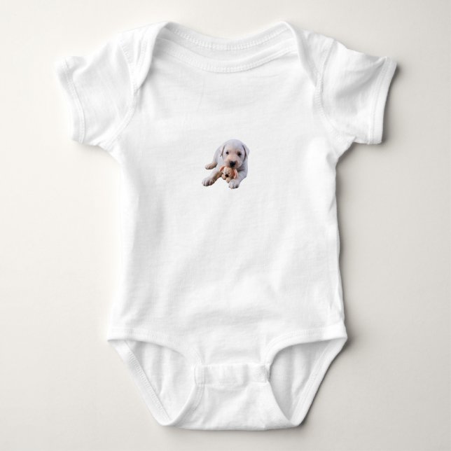 sweet dog baby bodysuit (Front)