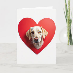 Sweet Dog Heart Card