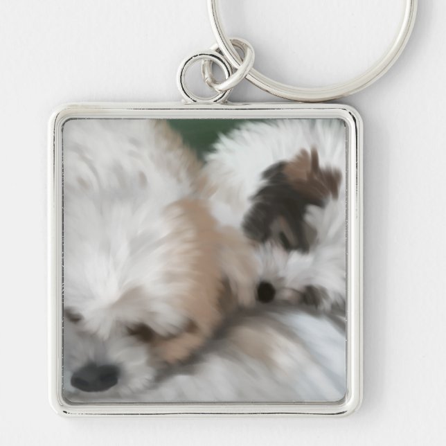 Sweet dogs, key ring (Front)
