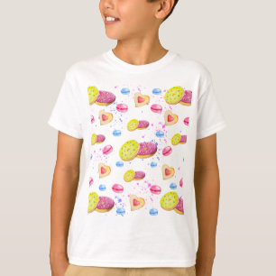 Sweet donuts with colourful glaze pattern T-Shirt