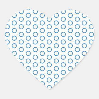 Sweet dots dotted small dots heart sticker
