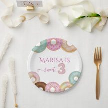 Sweet Doughnut Birthday | Colourful Kids Party - 